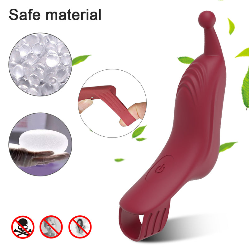 G-Spot Finger Vibrator For Women Nipple Clitoris Stimulator Vibrators Female Erotic Goods Sex Toys