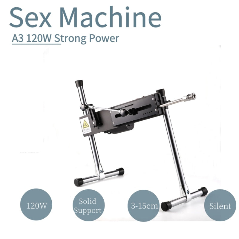 Vac-U-Lock 3-15cm Powerful Female Male Automatic Adjustable Love Machine Sex Toys