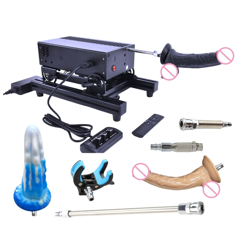 100-240V Sex Machine for Women and Men Machines for sex Masturbation Love Retractable Machine