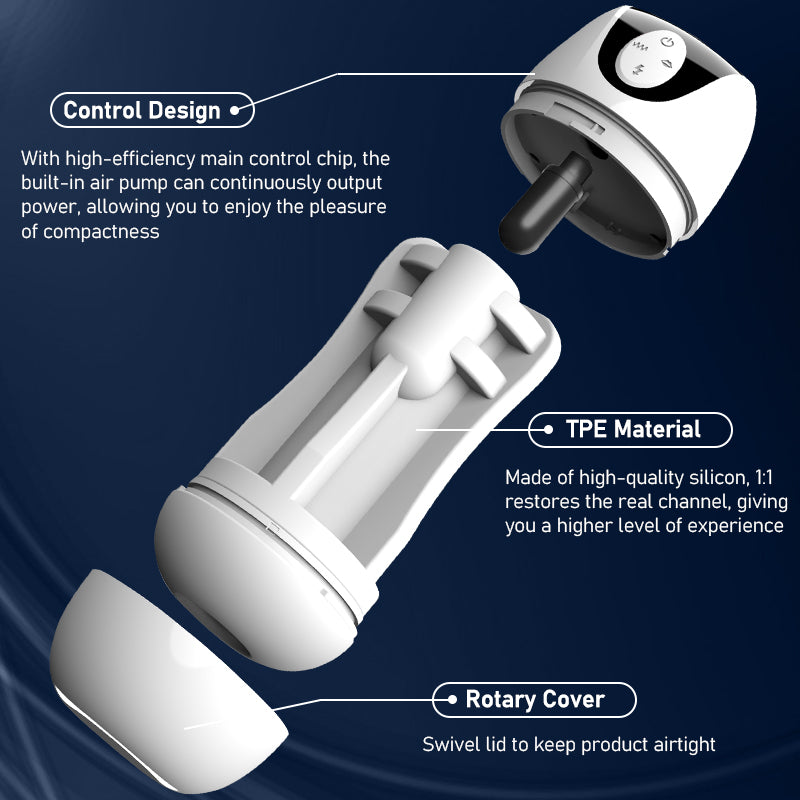Men's Electric Masturbator Automatic Sucking Real Vibrator Female Voice Masturbation Cup