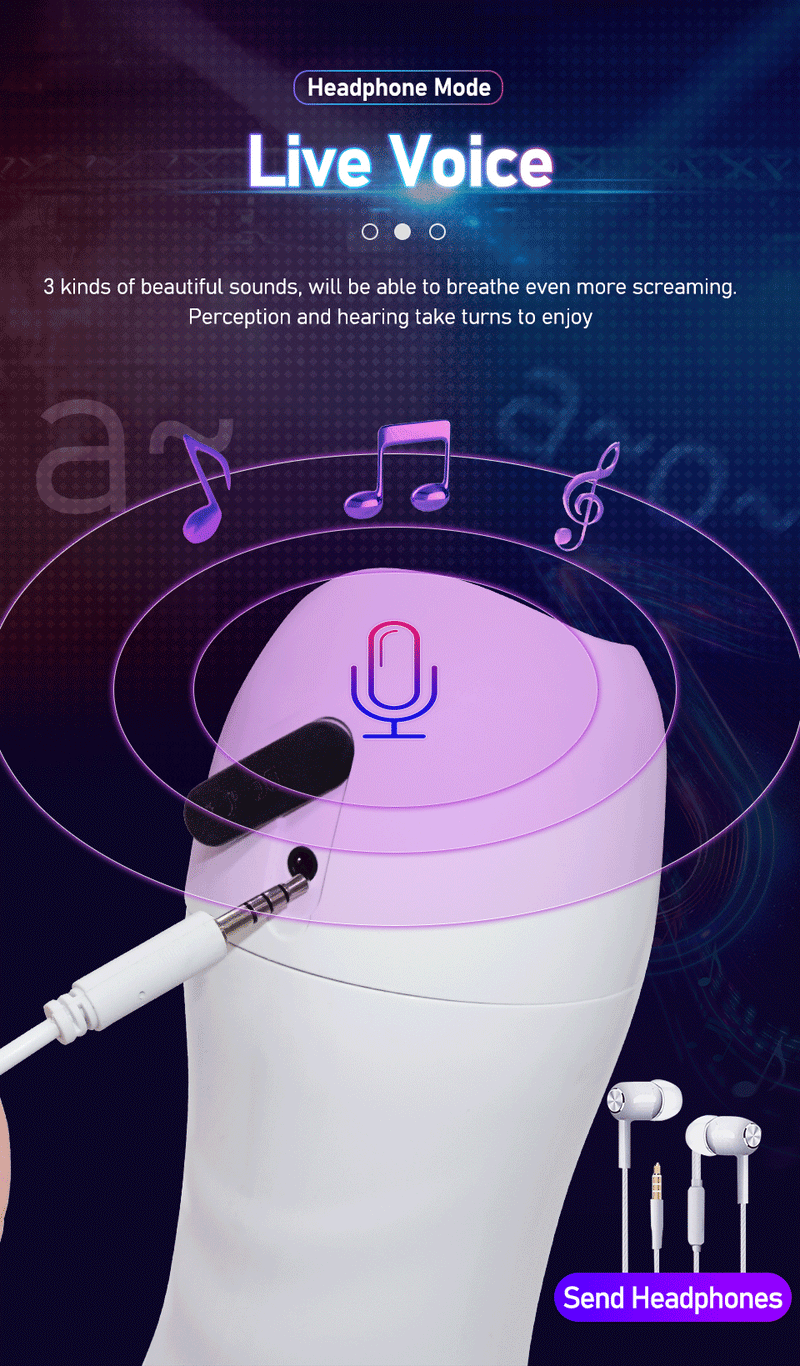 Men's Electric Masturbator Automatic Sucking Real Vibrator Female Voice Masturbation Cup