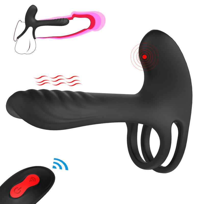 G Spot Vibrator Penis Vibrating Cock Ring Vagina Clitoris Stimulator Man Masturbator