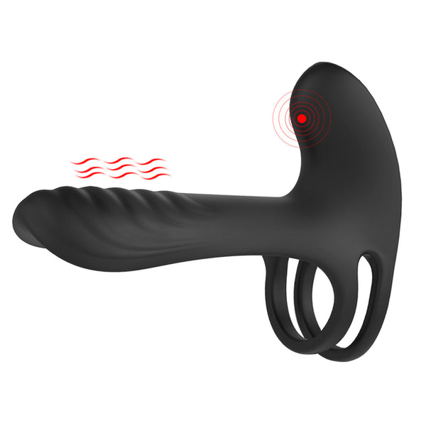 G Spot Vibrator Penis Vibrating Cock Ring Vagina Clitoris Stimulator Man Masturbator