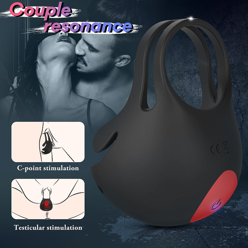 Penis Ring Vibrator for Men Penis Massager Ring Dildo Sex Toys